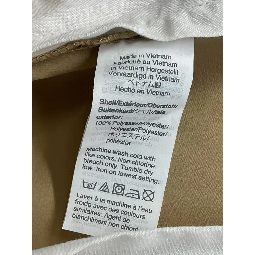 J. Crew Flex Pants Men's Size 32x32 Khaki Slim Fit Athleisure Sporty Vacation